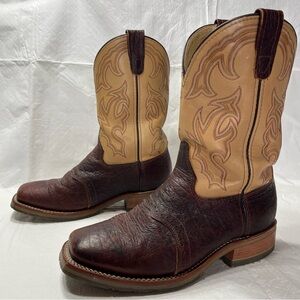 Double H Mens 9.5 EE Graham Square Toe USA Made Western Cowboy Work Boot DH4305